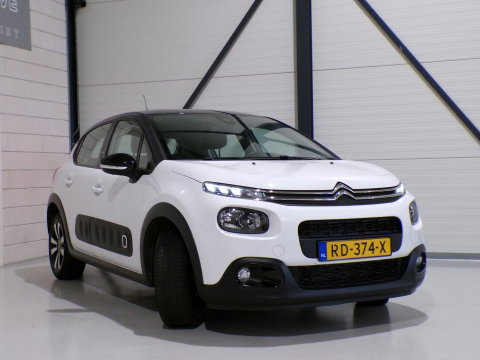 Citroën C3 1.2 PureTech S&S Shine "Origineel NL!" Automaat! Apple-Carplay Android-Auto Achteruitrijcamera Parkeersensoren Garantie