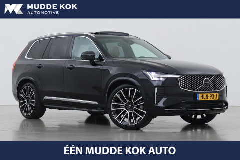 Volvo XC90 T8 Ultra Bright | Luchtvering | Bowers&Wilkins | Panoramadak | Trekhaak | 360° Camera | Massage | Head-Up | 22 Inch