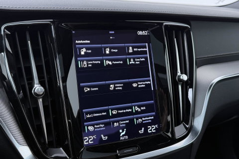 Volvo S60 T8 R-Design | Harman/Kardon | Panoramadak | Trekhaak | 360° Camera | Massage | Head-Up | ACC