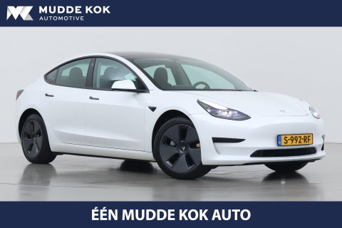 Tesla Model 3 Standard RWD Plus 60 kWh | Panoramadak | Warmtepomp | Autopilot | Stoel+Stuurverwarming | ACC
