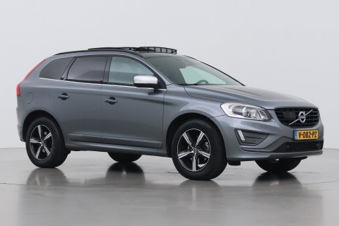 Volvo XC60 2.4 D4 AWD R-Design | GRIJS KENTEKEN | Panoramadak | Trekhaak | BLIS | Standkachel | Stoel+Stuurverwarming | Camera | ACC