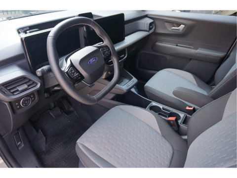 Ford Transit Courier Limited Elektrisch 46 kWh 136PK Apple CP/Android A, Cam, Stoel/Stuur verw. Trekhaak, LM Velg!! Nr. 01*