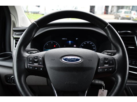 Ford Transit Custom 320 2.0 TDCI L1H1 Sport Adaptieve Cruise, Camera, Carplay, Leder, 2 x Schuifdeur, LED, Automaat, Stoelverwarming, Uniek!