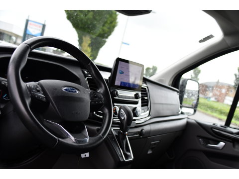 Ford Transit Custom 320 2.0 TDCI L1H1 Sport Adaptieve Cruise, Camera, Carplay, Leder, 2 x Schuifdeur, LED, Automaat, Stoelverwarming, Uniek!