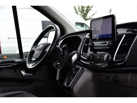 Ford Transit Custom 320 2.0 TDCI L1H1 Sport Adaptieve Cruise, Camera, Carplay, Leder, 2 x Schuifdeur, LED, Automaat, Stoelverwarming, Uniek!
