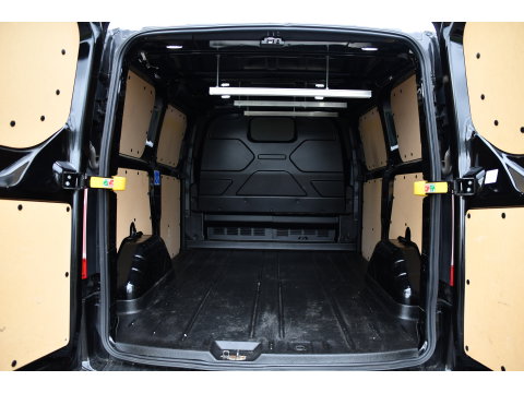 Ford Transit Custom 320 2.0 TDCI L1H1 Sport Adaptieve Cruise, Camera, Carplay, Leder, 2 x Schuifdeur, LED, Automaat, Stoelverwarming, Uniek!