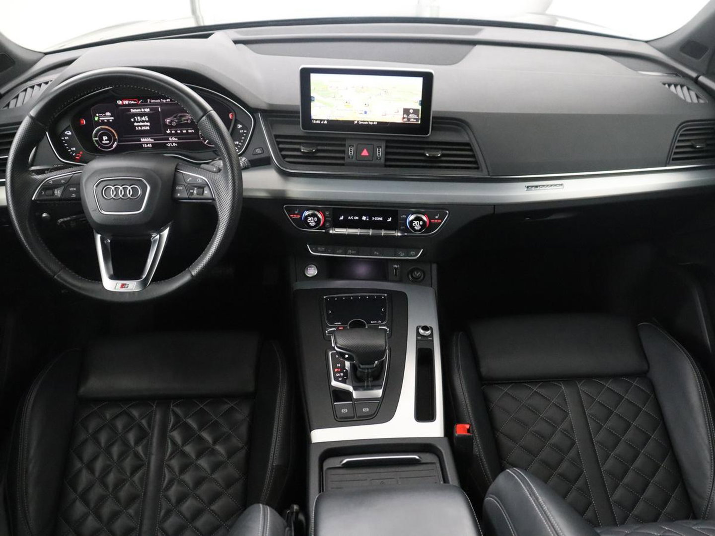 Audi Q5 55 TFSI e quattro Competition S-Line | SOH 99.4 | Leder | Adaptive cruise | Head up | Camera | Bang & Olufsen | Virtual Dashboard | Stoelverwarming | Full LED |