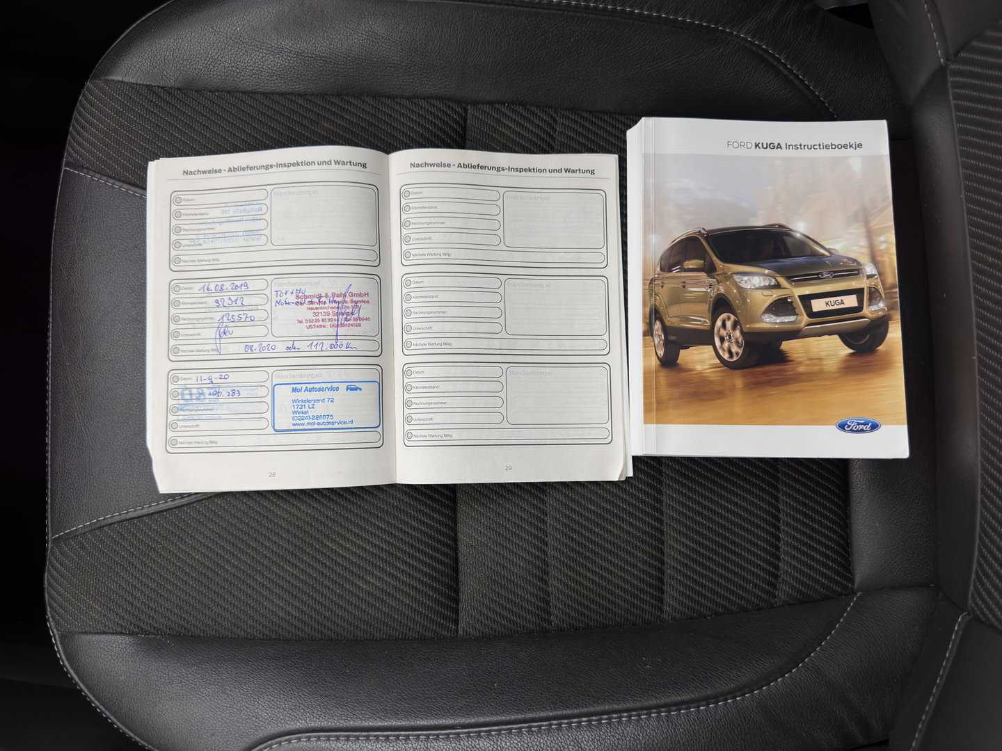 Ford Kuga 1.6 Titanium *LEATHER-FABRIC | XENON | HEATED-COMFORTSEATS | NAVI-FULLMAP | ECC | PDC | CRUISE | 17''ALU*