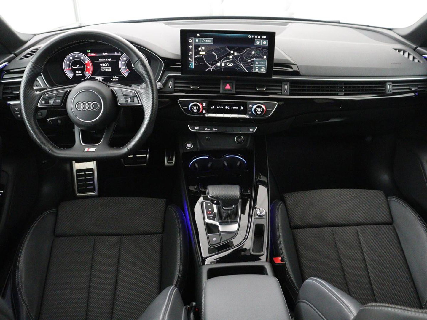 Audi A5 Sportback 40 TFSI S edition Competition | Virtual Cockpit | Climate control | Half Leder | Navigatie | Sfeerverlichting | Carplay | Full LED | Getint glas