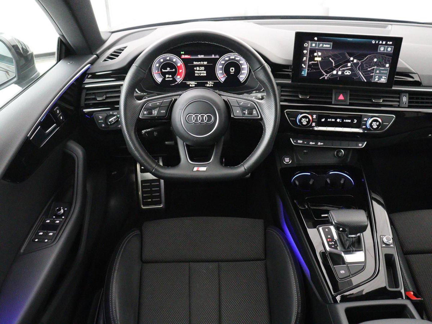 Audi A5 Sportback 40 TFSI S edition Competition | Virtual Cockpit | Climate control | Half Leder | Navigatie | Sfeerverlichting | Carplay | Full LED | Getint glas