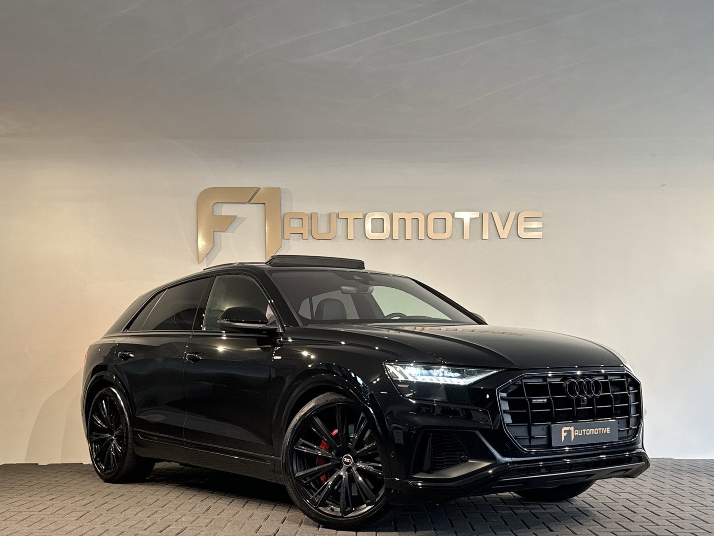 Audi Q8 55 TFSI e quattro S Line Pano|BTW|360 camera|Keyless|Stoelverw