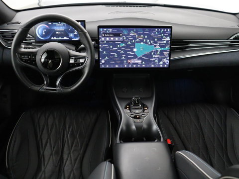 BYD Seal Design RWD 82.5 kW | SOH 95,9% | Panoramadak | Stoelventilatie | 360 Camera | Leder | Dynaudio | Adaptive cruise | Sfeerverlichting | Elektrische stoelen | Carplay | Full LED | Origineel NL