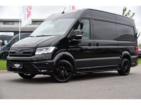 MAN TGE 3.180 35 2.0 L3H3 Black Edition Full Options! Adaptieve Cruise, Camera, Carplay, LED, 2 x Schuifdeur, Leder, Clima, Stoelverwarming, Automaat, 177pk, Uniek!