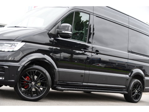 MAN TGE 3.180 35 2.0 L3H3 Black Edition Full Options! Adaptieve Cruise, Camera, Carplay, LED, 2 x Schuifdeur, Leder, Clima, Stoelverwarming, Automaat, 177pk, Uniek!
