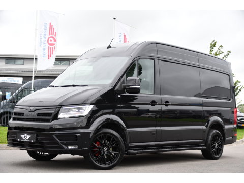 MAN TGE 3.180 35 2.0 L3H3 Black Edition Full Options! Adaptieve Cruise, Camera, Carplay, LED, 2 x Schuifdeur, Leder, Clima, Stoelverwarming, Automaat, 177pk, Uniek!