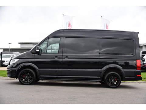 MAN TGE 3.180 35 2.0 L3H3 Black Edition Full Options! Adaptieve Cruise, Camera, Carplay, LED, 2 x Schuifdeur, Leder, Clima, Stoelverwarming, Automaat, 177pk, Uniek!