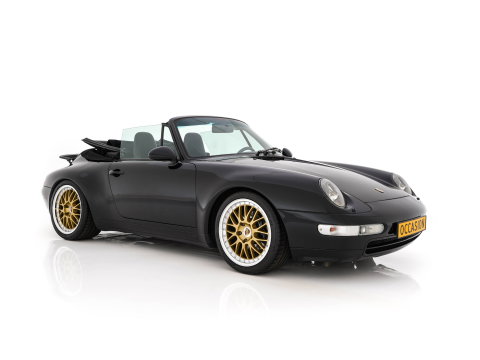 Porsche 911 Cabrio 993 Carrera Aut. *CABRIO | LEATHER | TIPTRONIC | AIRCO | CRUISE | SHIFTPADDLES | ALU-WHEELS | PORSCHE-RADIO/CD | LITRONIC-XENON*