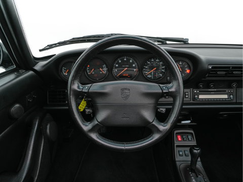 Porsche 911 Cabrio 993 Carrera Aut. *CABRIO | LEATHER | TIPTRONIC | AIRCO | CRUISE | SHIFTPADDLES | ALU-WHEELS | PORSCHE-RADIO/CD | LITRONIC-XENON*