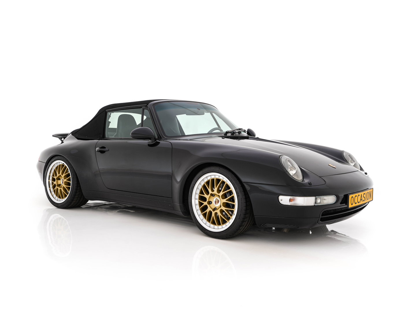 Porsche 911 Cabrio 993 Carrera Aut. *CABRIO | LEATHER | TIPTRONIC | AIRCO | CRUISE | SHIFTPADDLES | ALU-WHEELS | PORSCHE-RADIO/CD | LITRONIC-XENON*