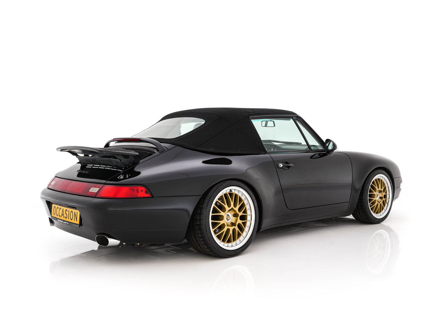 Porsche 911 Cabrio 993 Carrera Aut. *CABRIO | LEATHER | TIPTRONIC | AIRCO | CRUISE | SHIFTPADDLES | ALU-WHEELS | PORSCHE-RADIO/CD | LITRONIC-XENON*