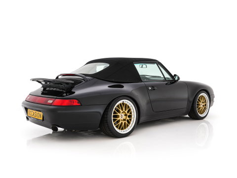 Porsche 911 Cabrio 993 Carrera Aut. *CABRIO | LEATHER | TIPTRONIC | AIRCO | CRUISE | SHIFTPADDLES | ALU-WHEELS | PORSCHE-RADIO/CD | LITRONIC-XENON*