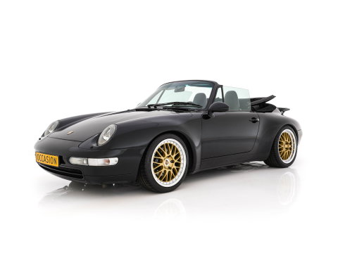 Porsche 911 Cabrio 993 Carrera Aut. *CABRIO | LEATHER | TIPTRONIC | AIRCO | CRUISE | SHIFTPADDLES | ALU-WHEELS | PORSCHE-RADIO/CD | LITRONIC-XENON*