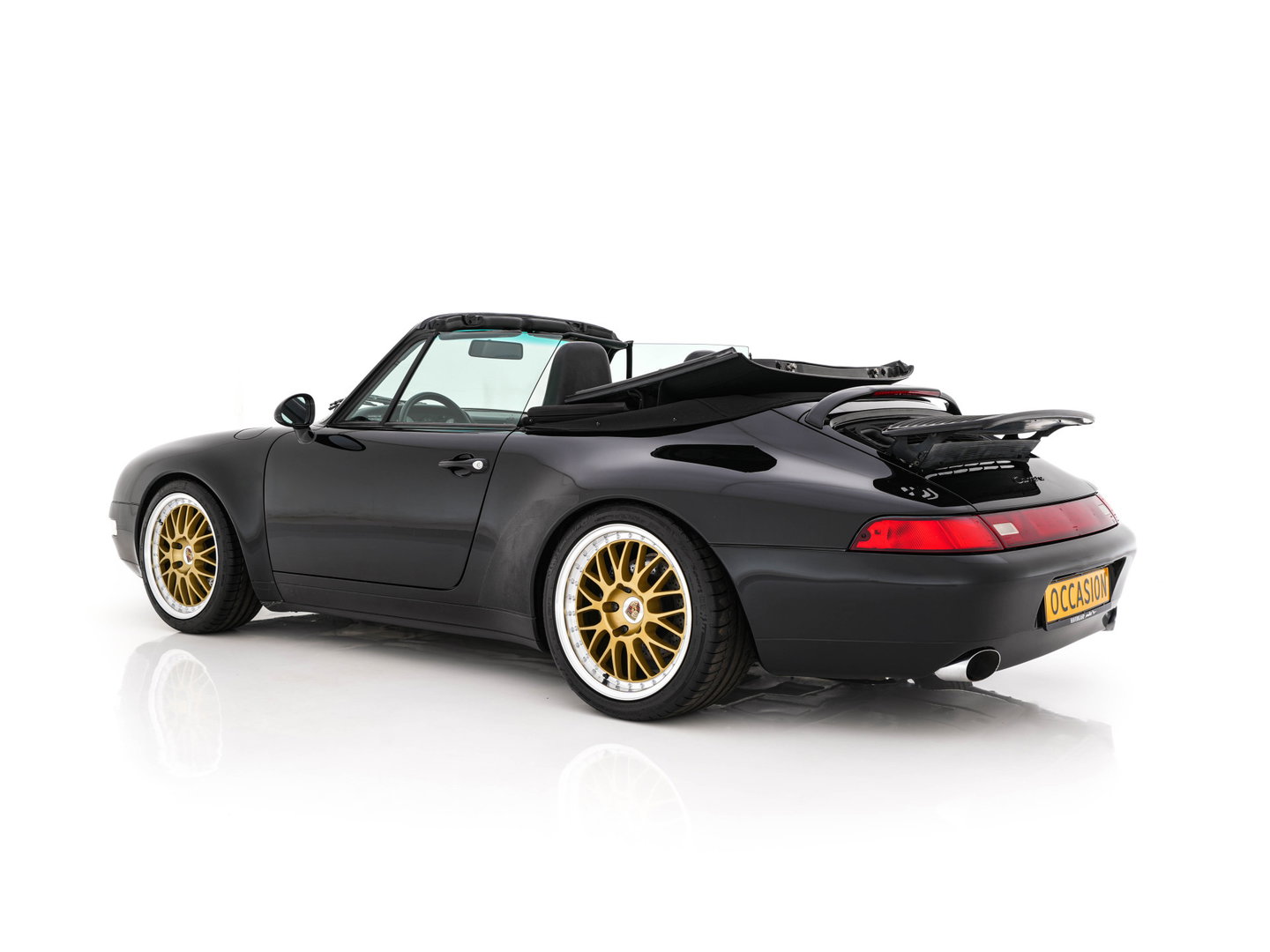 Porsche 911 Cabrio 993 Carrera Aut. *CABRIO | LEATHER | TIPTRONIC | AIRCO | CRUISE | SHIFTPADDLES | ALU-WHEELS | PORSCHE-RADIO/CD | LITRONIC-XENON*