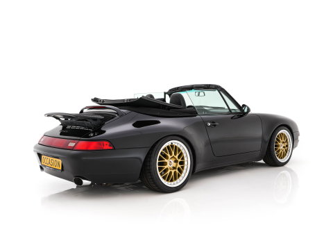 Porsche 911 Cabrio 993 Carrera Aut. *CABRIO | LEATHER | TIPTRONIC | AIRCO | CRUISE | SHIFTPADDLES | ALU-WHEELS | PORSCHE-RADIO/CD | LITRONIC-XENON*