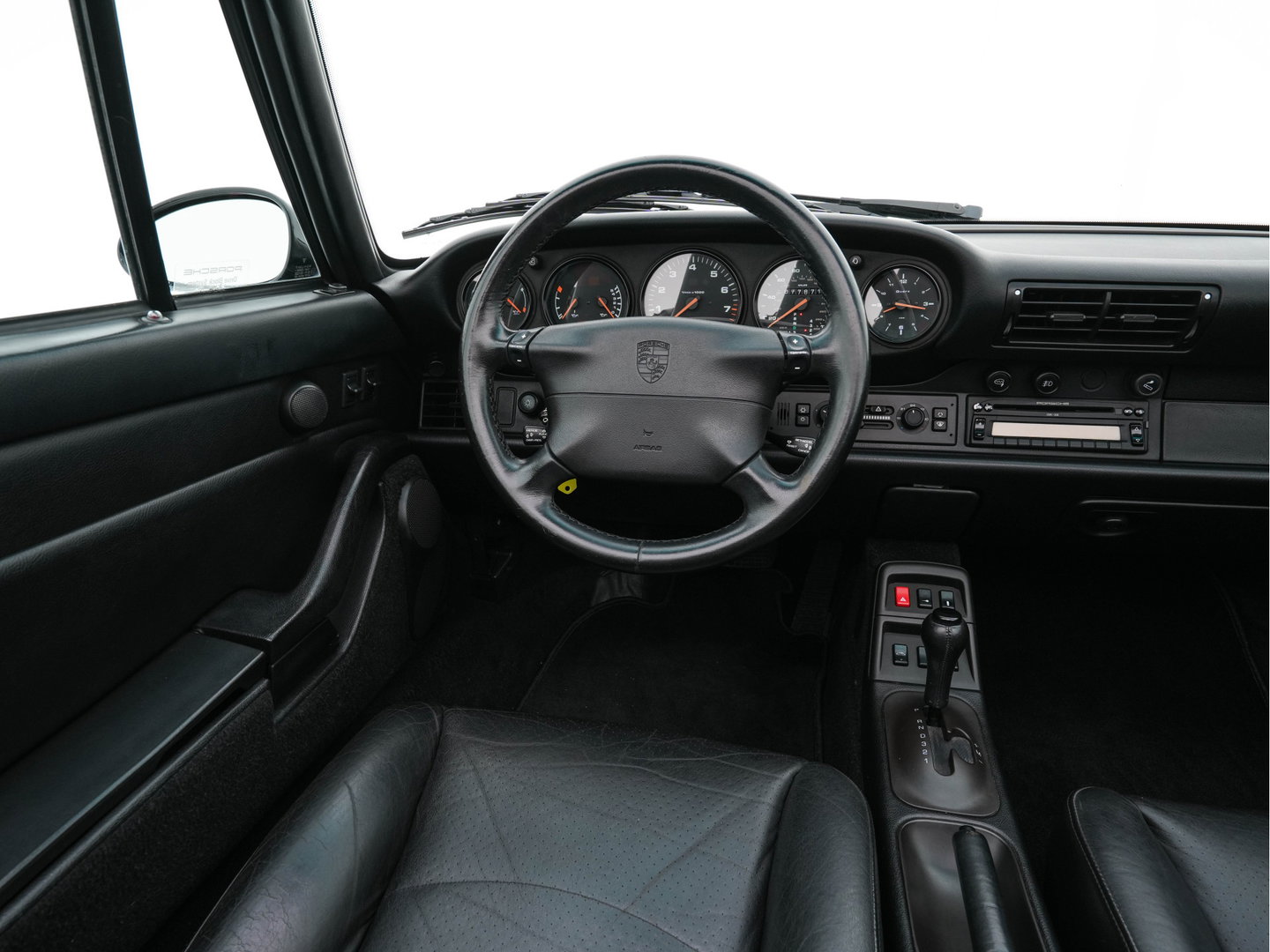 Porsche 911 Cabrio 993 Carrera Aut. *CABRIO | LEATHER | TIPTRONIC | AIRCO | CRUISE | SHIFTPADDLES | ALU-WHEELS | PORSCHE-RADIO/CD | LITRONIC-XENON*