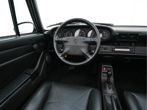 Porsche 911 Cabrio 993 Carrera Aut. *CABRIO | LEATHER | TIPTRONIC | AIRCO | CRUISE | SHIFTPADDLES | ALU-WHEELS | PORSCHE-RADIO/CD | LITRONIC-XENON*