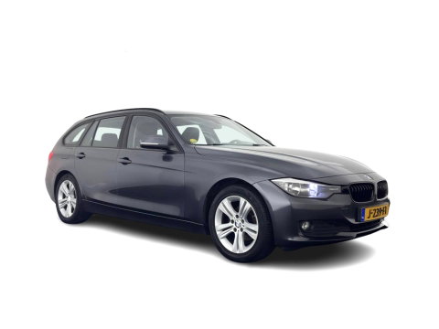 BMW 3 Serie Touring 316d High Executive *FULL-LEATHER | NAVI-FULLMAP | HEATED-COMFORTSEATS | AIRCO | CRUISE | PDC | 17''ALU*