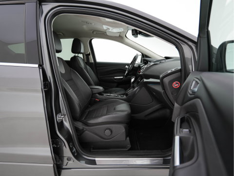 Ford Kuga 1.5 Titanium AWD Aut.*LEATHER-FABRIC | XENON | SONY-AUDIO | BLINDSPOT | KEYLESS | NAVI-FULLMAP | CAMERA | HEATED-SPORTSEATS | ECC | LANE-ASSIST | PDC | CRUISE | TOWBAR | PRIVACYGLASS | REMUS-EXHAUST | 19''ALU