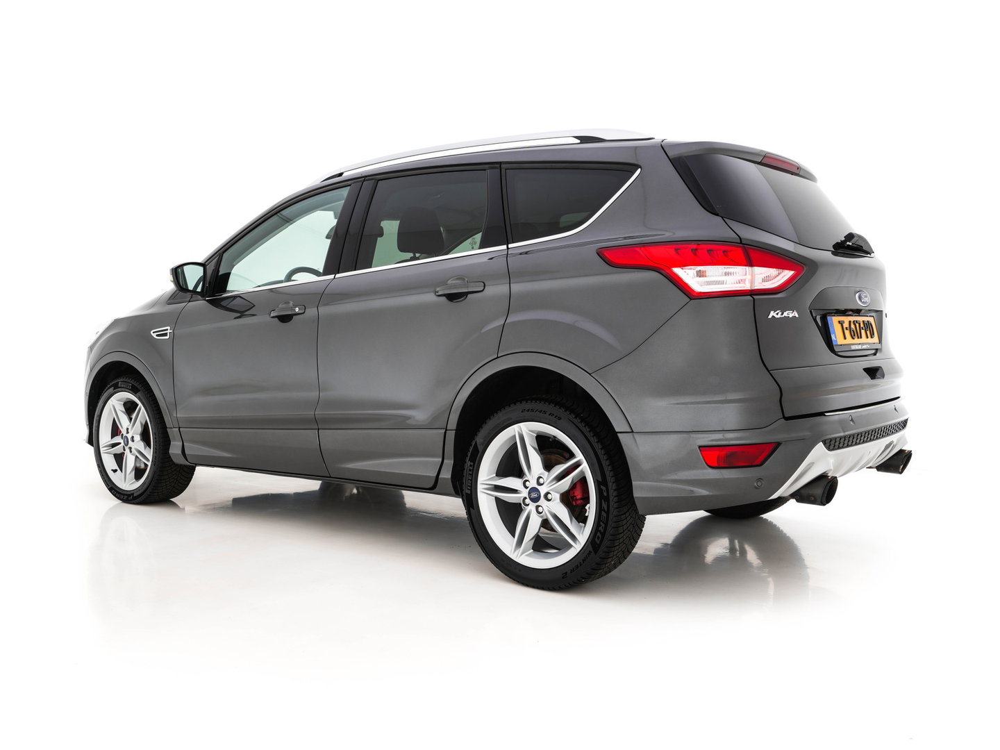 Ford Kuga 1.5 Titanium AWD Aut.*LEATHER-FABRIC | XENON | SONY-AUDIO | BLINDSPOT | KEYLESS | NAVI-FULLMAP | CAMERA | HEATED-SPORTSEATS | ECC | LANE-ASSIST | PDC | CRUISE | TOWBAR | PRIVACYGLASS | REMUS-EXHAUST | 19''ALU