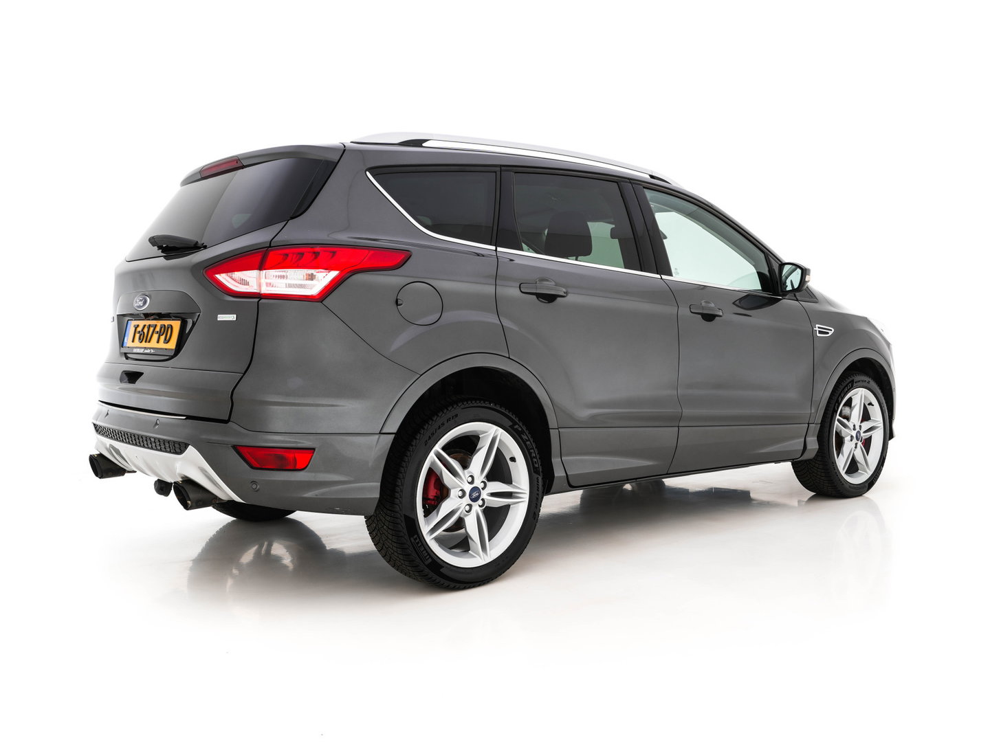 Ford Kuga 1.5 Titanium AWD Aut.*LEATHER-FABRIC | XENON | SONY-AUDIO | BLINDSPOT | KEYLESS | NAVI-FULLMAP | CAMERA | HEATED-SPORTSEATS | ECC | LANE-ASSIST | PDC | CRUISE | TOWBAR | PRIVACYGLASS | REMUS-EXHAUST | 19''ALU