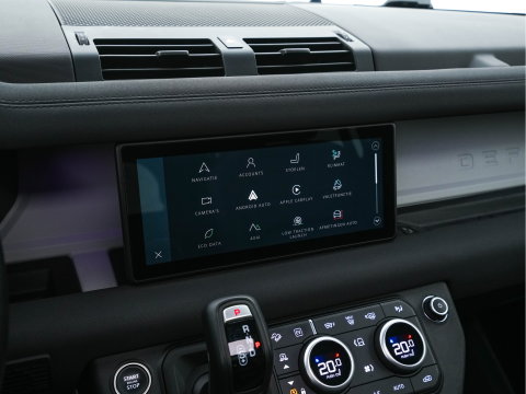 Land Rover Defender 110 2.0 P400e 110 XS Edition (Plug-in) (INCL-BTW-BPM) *PANO | LEATHER | FULL-LED | MERIDIAN-AUDIO | BLINDSPOT | TOPVIEW | AIRSUSPENSION | HEATED-COMFORTSEATS | KEYLESS | CARPLAY | LANE-ASIST | DAB+ | PRIVACYGLASS | 20''ALU*