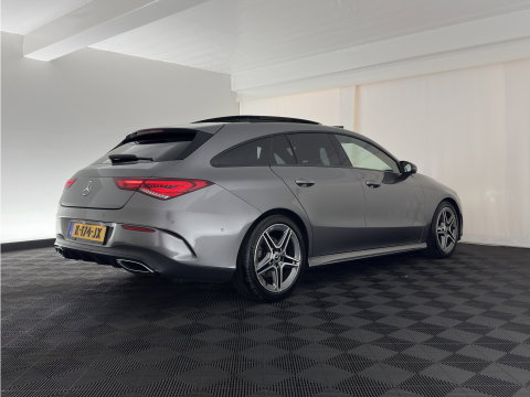 Mercedes-Benz CLA-Klasse Shooting Brake 200 Business Solution AMG (INCL.BTW) Aut. *PANO | LEATHER-MICROFIBRE | FULL-LED | HEATED-SPORTSEATS | AMBIENT-LIGHT | DIGI-COCKPIT | DAB+ | NAVI-FULLMAP | CAMERA | PRIVACYGLASS | SHIFTPADDLES | 18''ALU*