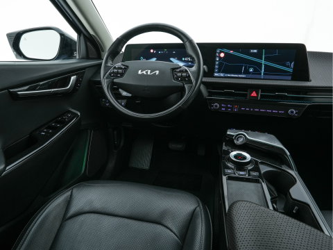 Kia Ev6 Plus 77.4 kWh [3-Fase-11kW] {SoH-96%} (INCL-BTW) Aut. *LEATHER | ADAPTIVE-CRUISE | DIGI-COCKPIT | MERIDIAN-AUDIO | MEMORY-PACK | FULL-LED | KEYLESS | CAMERA | DAB | BLIND-SPOT | NAVI-FULLMAP | PRIVACY-GLASS | AMBIENT-LIGHT | 19''
