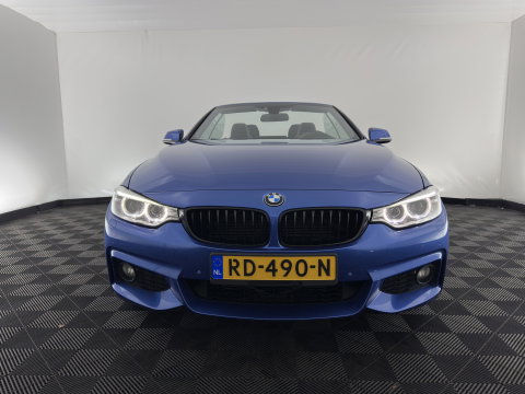 BMW 4 Serie Cabrio 420i M Sport Aut. *HEAD-UP | LEATHER | XENON | AIR-SCARF | MEMORY-PACK | HIFI-SOUND | HEATED-SPORTSEATS |  NAVI-FULLMAP | ECC | PDC | CRUISE | 19''ALU | TOWBAR*