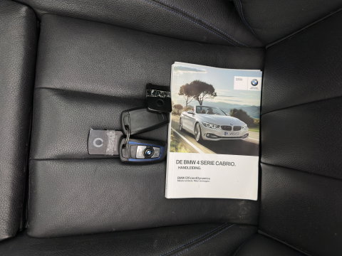BMW 4 Serie Cabrio 420i M Sport Aut. *HEAD-UP | LEATHER | XENON | AIR-SCARF | MEMORY-PACK | HIFI-SOUND | HEATED-SPORTSEATS |  NAVI-FULLMAP | ECC | PDC | CRUISE | 19''ALU | TOWBAR*