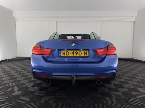 BMW 4 Serie Cabrio 420i M Sport Aut. *HEAD-UP | LEATHER | XENON | AIR-SCARF | MEMORY-PACK | HIFI-SOUND | HEATED-SPORTSEATS |  NAVI-FULLMAP | ECC | PDC | CRUISE | 19''ALU | TOWBAR*