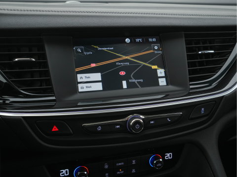 Opel Insignia Sports Tourer 1.5 Turbo Business Executive Aut. *NAVI-FULLMAP | LEATHER-FABRIC | KEYLESS | DAB+ | SPORT-SEATS  | ECC | PDC | CRUISE | TOWBAR | CARPLAY | 18''ALU*