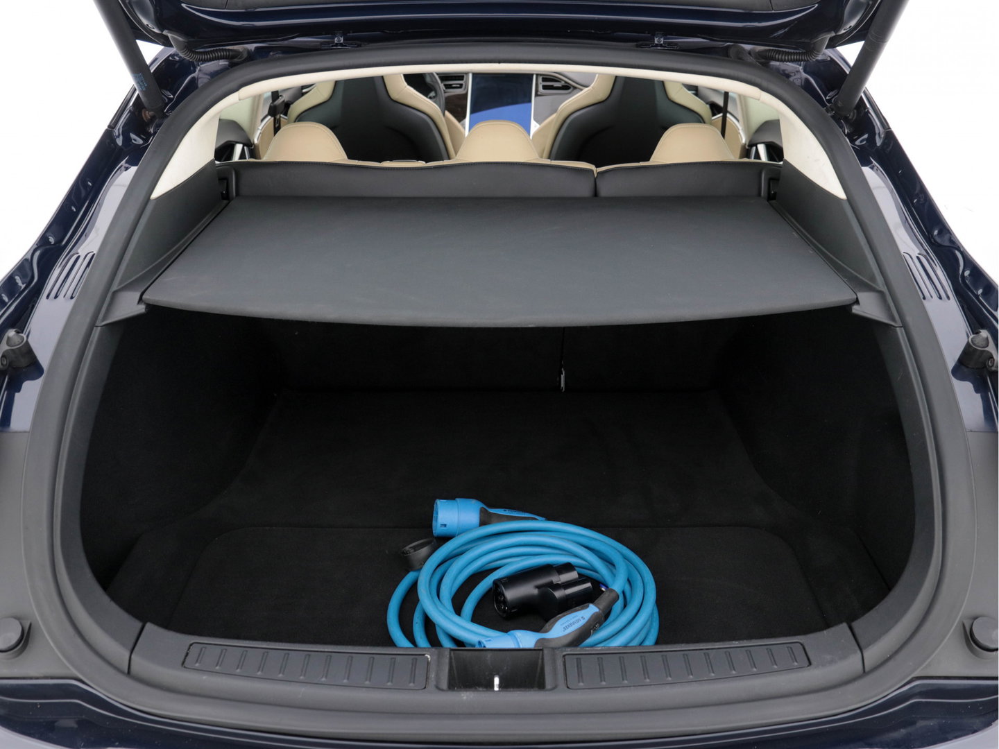 Tesla Model S 85 Base [ 3-Fase-11kW ] (INCL-BTW) *PANO | KEYLESS | LEATHER | NAVI-FULLMAP | FULL-LED | CAMERA | DAB | CRUISE | HEATED-COMFORTSEATS | ECC | PDC | WOODEN-INLAY | DIGI-COCKPIT | MEMORY-PACK |  19"ALU*