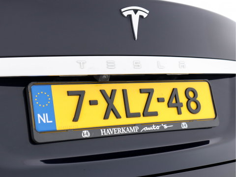 Tesla Model S 85 Base [ 3-Fase-11kW ] (INCL-BTW) *PANO | KEYLESS | LEATHER | NAVI-FULLMAP | FULL-LED | CAMERA | DAB | CRUISE | HEATED-COMFORTSEATS | ECC | PDC | WOODEN-INLAY | DIGI-COCKPIT | MEMORY-PACK |  19"ALU*