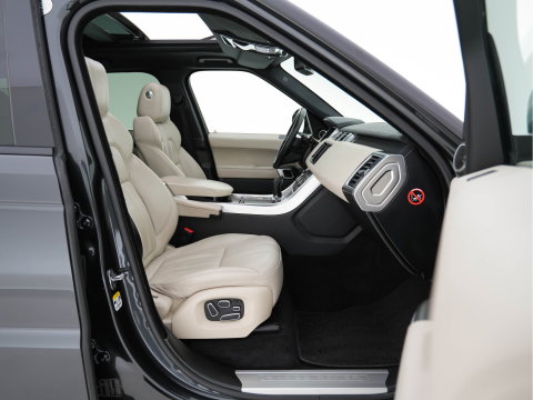 Land Rover Range Rover Sport 3.0 SDV6 HEV Autobiography Dynamic AWD Aut. *PANO | LEATHER | BI-XENON | TOPVIEW | BLINDSPOT | MEMORY-PACK | NAVI-FULLMAP | CRUISE | SPORT-SEATS | DIGI-COCKPIT | LANE-ASSIST | TOWBAR |  21"ALU *