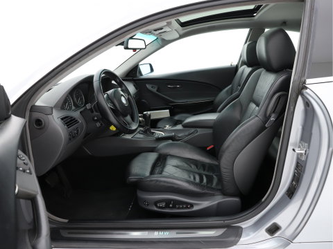 BMW 6 Serie 645ci S (⚠️) Aut. PANO | BI-XENON | DAKOTA-FULL-LEATHER | NAVI-FULLMAP | HIFI-SOUND | PDC | MEMORY-PACK |  ECC | CRUISE | CONTOUR-SPORT-SEATS | 19"ALU*