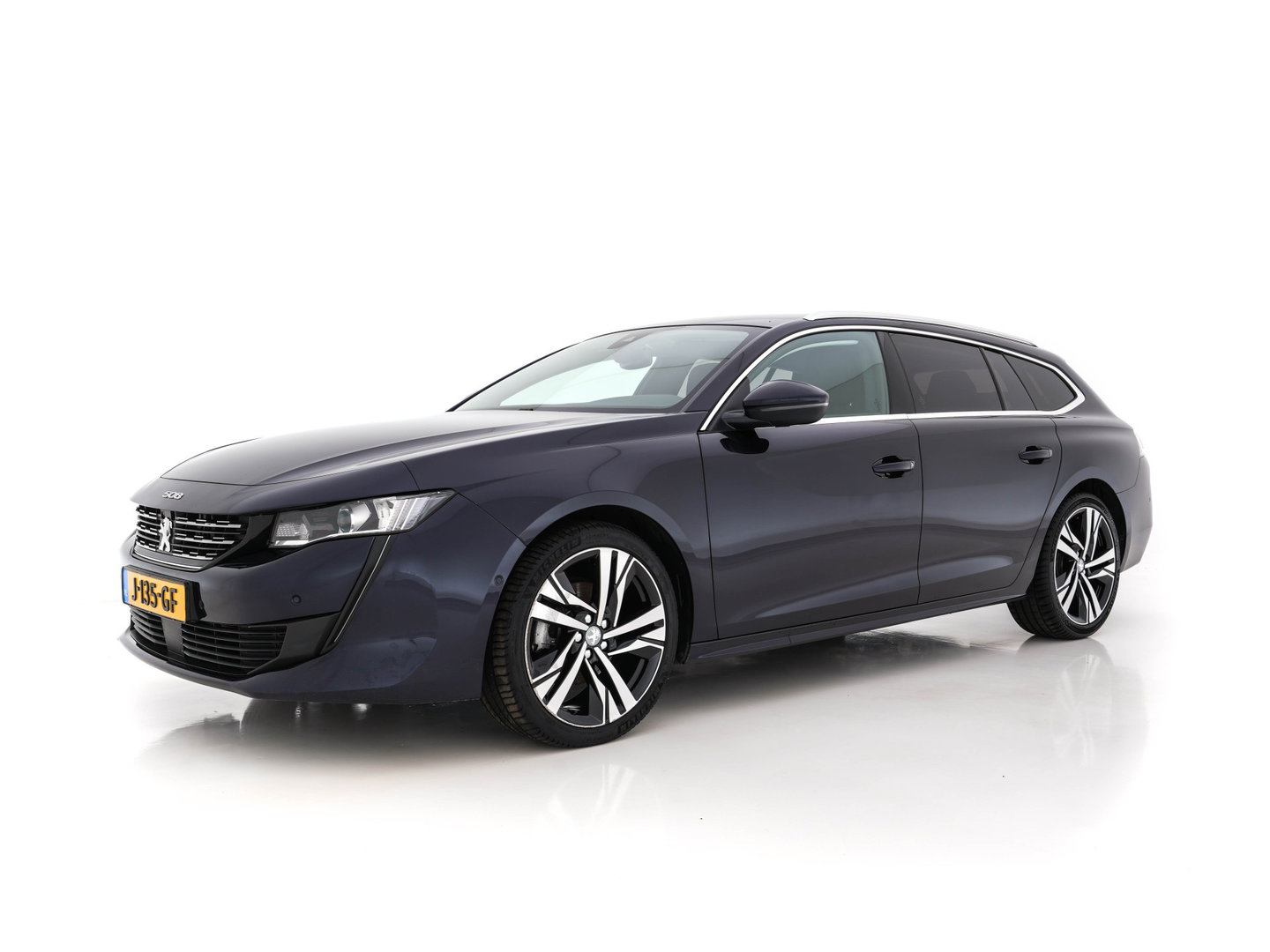 Peugeot 508 SW 1.5 BlueHDI Blue Lease Active Avantage (INCL-BTW) *NAVI-FULLMAP | DIGI-COCKPIT | LANE-ASSIST | SPORT-SEATS | PRIVACY-GLASS | CAMERA | DAB | KEYLESS | ECC | CARBON-INLAY | PDC | CRUISE | 19"ALU*