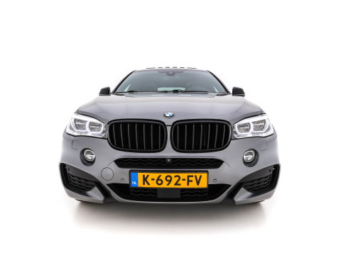 BMW X6 xDrive30d M-Sportpack High Executive (⚠️) Aut. *PANO | LEATHER | BLIND-SPOT | FULL-LED | HARMAN/KARDON-AUDIO | ADAPTIVE-CRUISE | SHIFT-PADDLES | HEAD-UP | SURROUND-VIEW | MEMORY-PACK | NAVI-FULLMAP | KEYLESS | ECC | PDC | 20''ALU*
