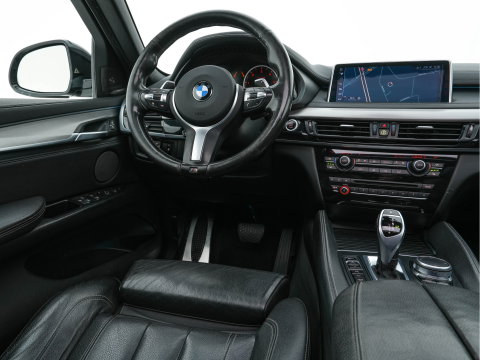 BMW X6 xDrive30d M-Sportpack High Executive (⚠️) Aut. *PANO | LEATHER | BLIND-SPOT | FULL-LED | HARMAN/KARDON-AUDIO | ADAPTIVE-CRUISE | SHIFT-PADDLES | HEAD-UP | SURROUND-VIEW | MEMORY-PACK | NAVI-FULLMAP | KEYLESS | ECC | PDC | 20''ALU*