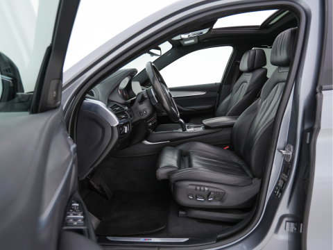 BMW X6 xDrive30d M-Sportpack High Executive (⚠️) Aut. *PANO | LEATHER | BLIND-SPOT | FULL-LED | HARMAN/KARDON-AUDIO | ADAPTIVE-CRUISE | SHIFT-PADDLES | HEAD-UP | SURROUND-VIEW | MEMORY-PACK | NAVI-FULLMAP | KEYLESS | ECC | PDC | 20''ALU*
