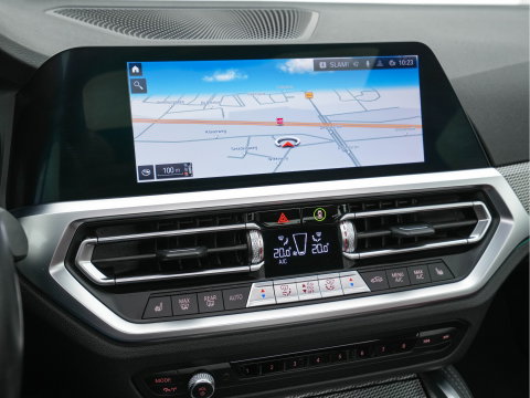 BMW 4 Serie Coupé 420i ( new-modell ) M-Sport-Pack High Executive (INCL-BTW) Aut.*PANO | LASER-LED | LEATHER | DIGI-COCKPIT | CAMERA | HIFI-SOUND | HEATED-SPORTSEATS | NAVI-FULLMAP | AMBIENT-LIGHT | ECC | CARPLAY | PDC | CRUISE | 19''ALU *